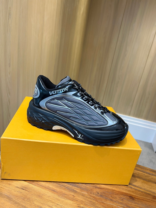 ルイヴィトン靴素材ディテール